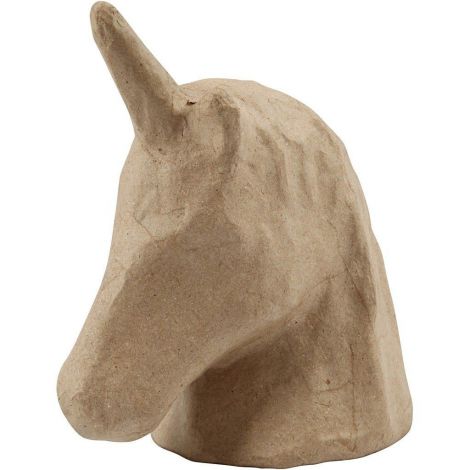 Głowa Jednorożca papier-mache Creativ 18.5x16x10cm